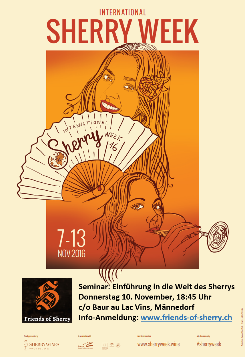 Friends of Sherry - International Sherry Week - Flyer - 2016