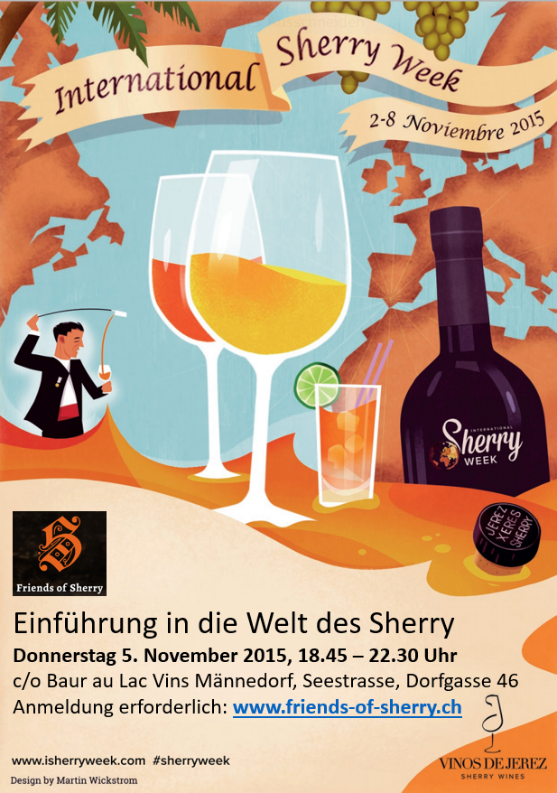 Internantional Sherry Week - Männedorf, Zürich, Zürichsee